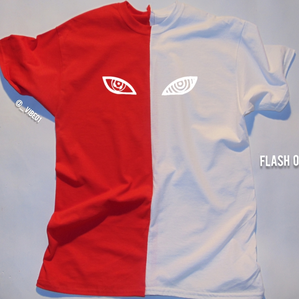 Urban outfitters slip design sharingan reflective Tshirt
